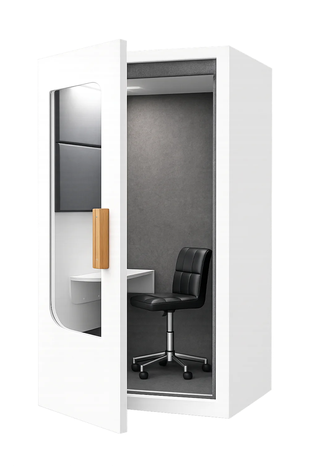 Akustická kabina Solo Lite — otevřená